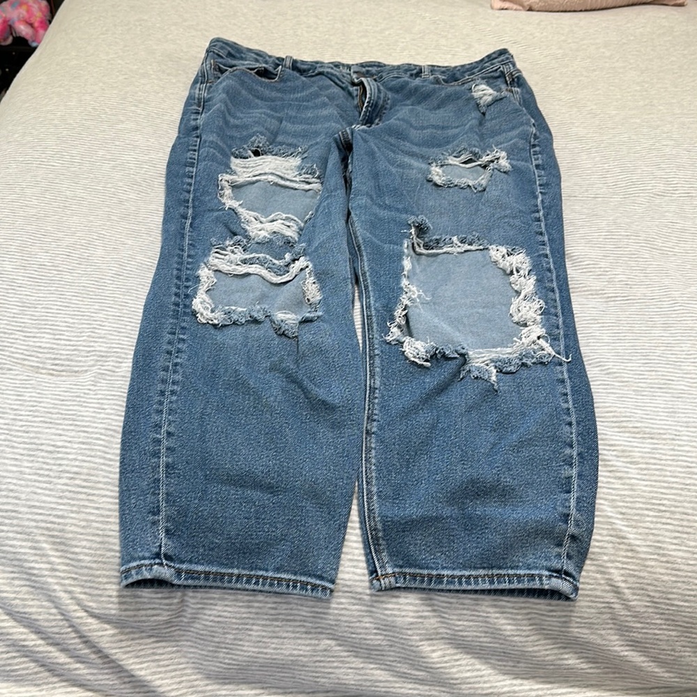 AE Curvy mom jeans